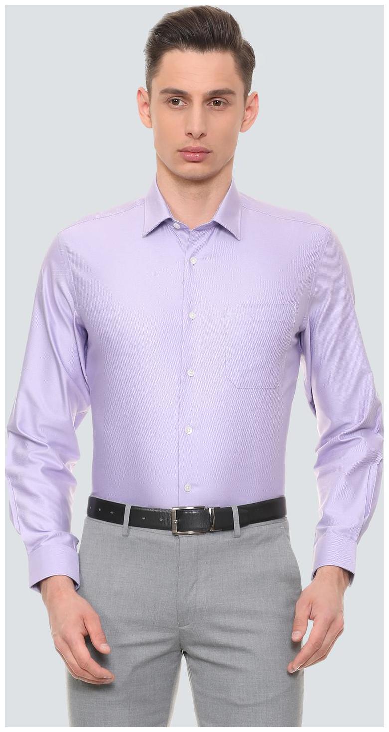 

Louis Philippe Men Slim fit Formal Shirt - Purple