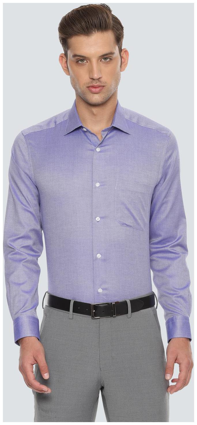 

Louis Philippe Men Regular fit Formal Shirt - Purple