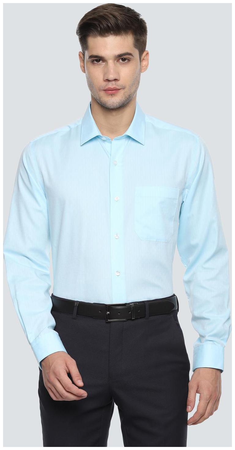 

Louis Philippe Men Slim fit Formal Shirt - Blue