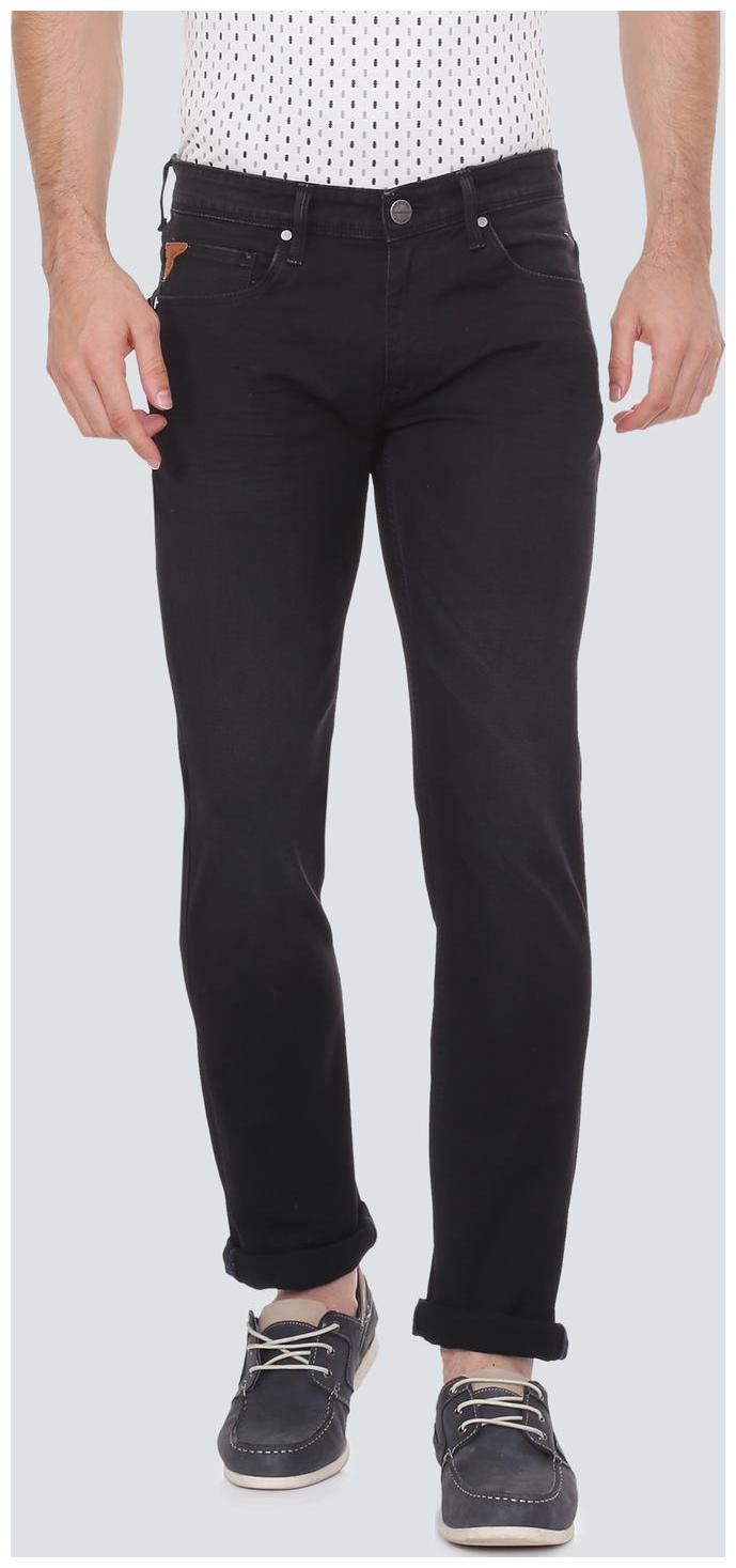 

Louis Philippe Men Black Slim Fit Jeans