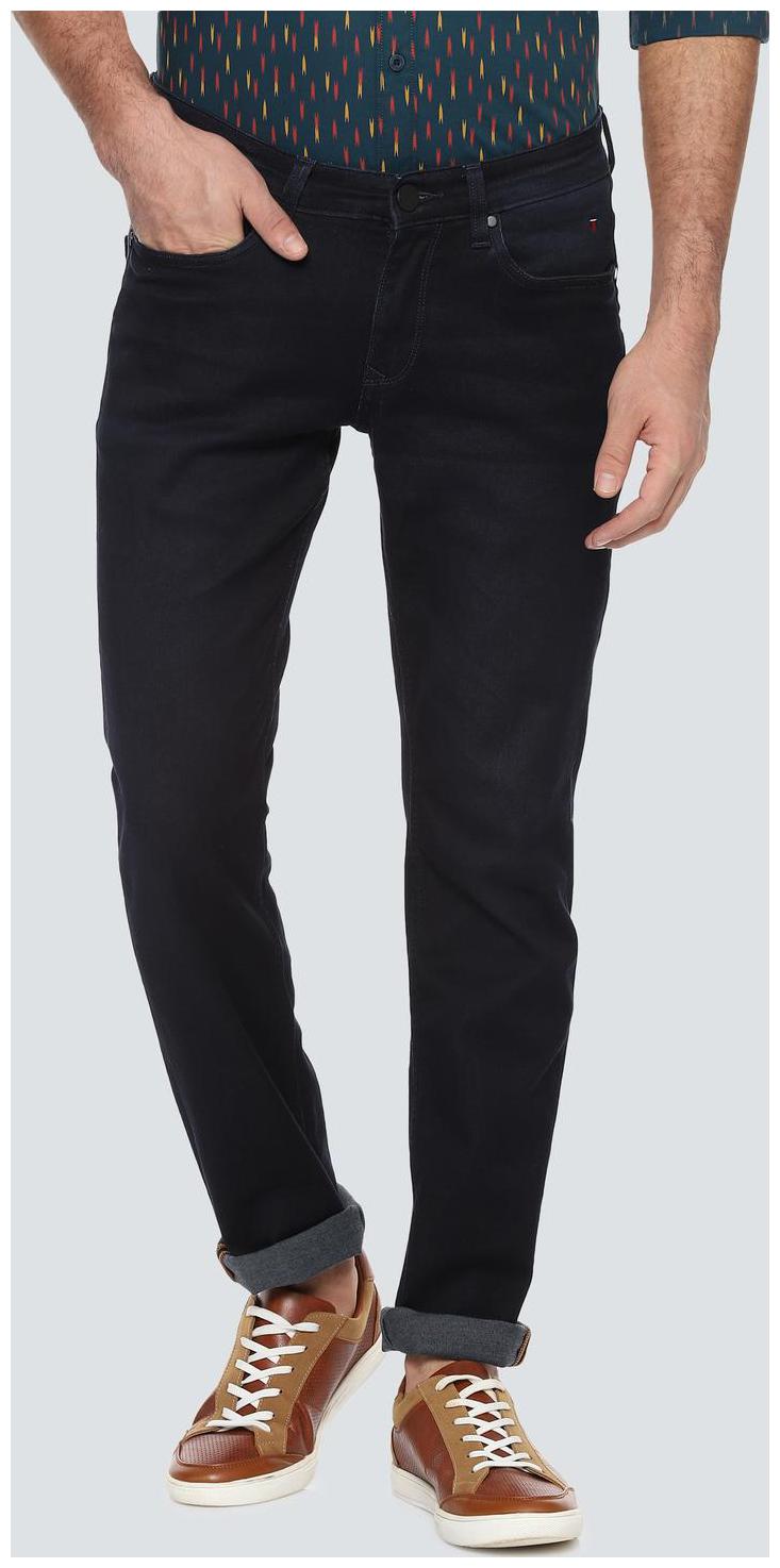 

Louis Philippe Men Navy Blue Slim Fit Jeans