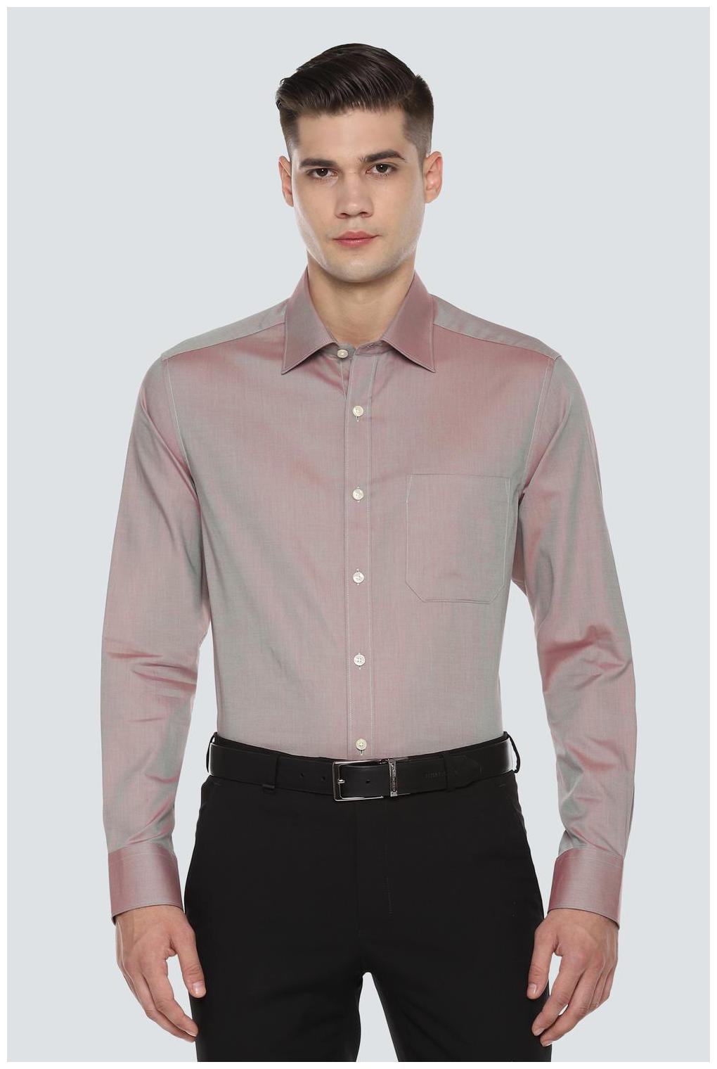 

Louis Philippe Men Regular fit Formal Shirt - Green