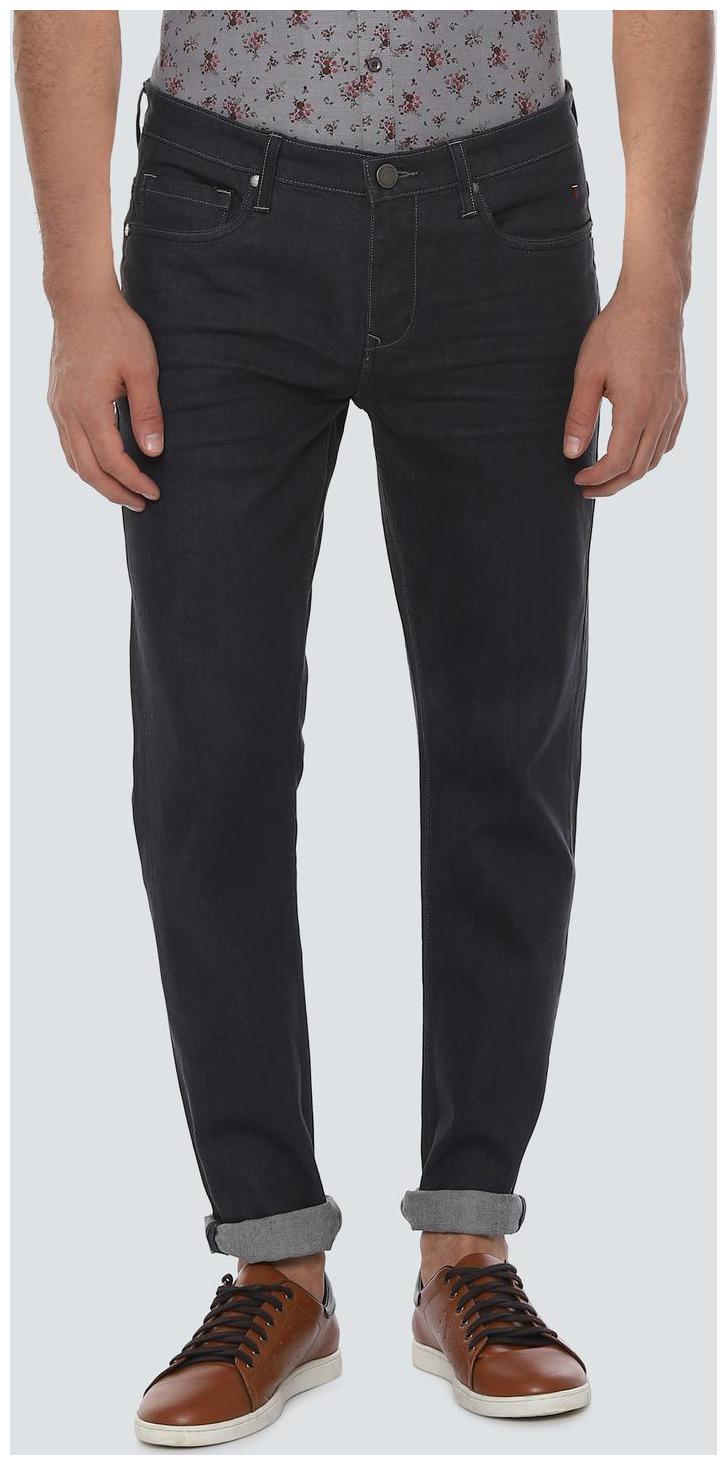

Louis Philippe Men Black Slim Fit Jeans