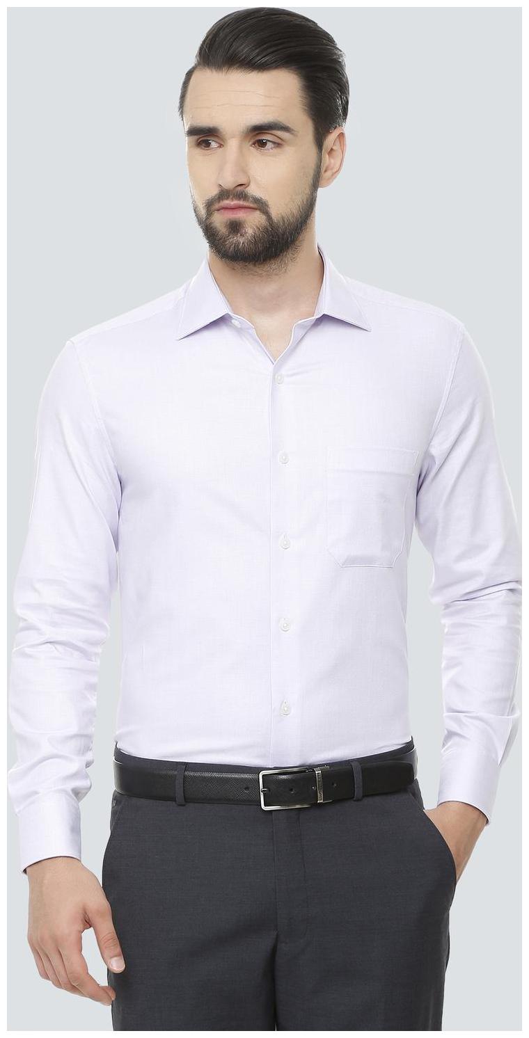 

Louis Philippe Men Regular fit Formal Shirt - Blue