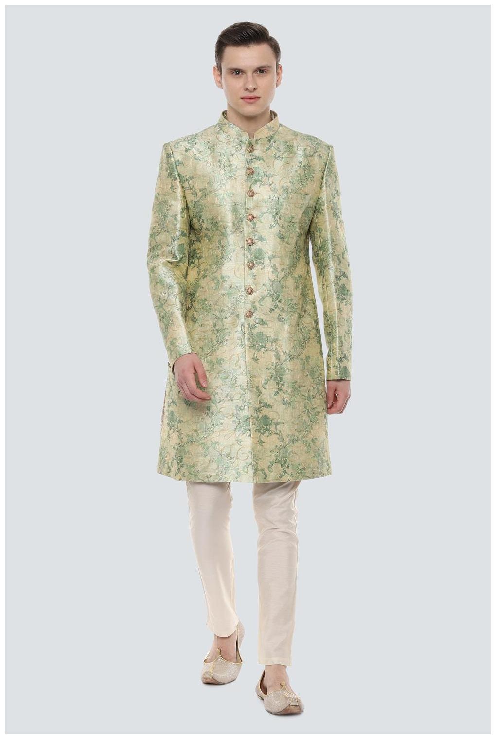 

Louis Philippe Beige Two Piece Suit