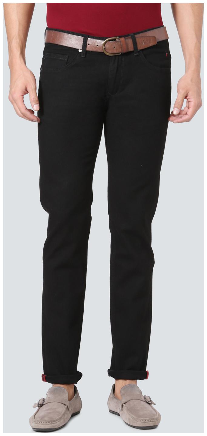 

Louis Philippe Men Black Slim Fit Jeans