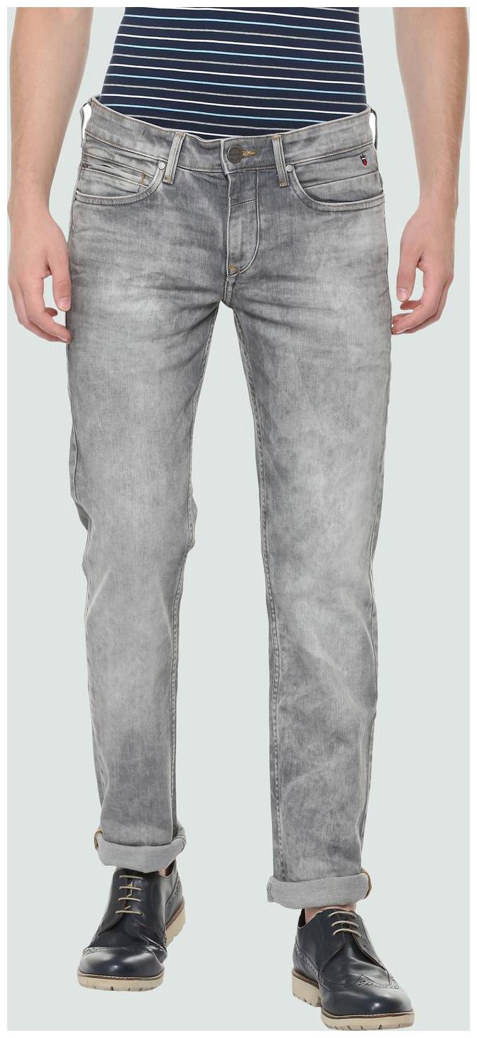 

Louis Philippe Men Grey Slim Fit Jeans