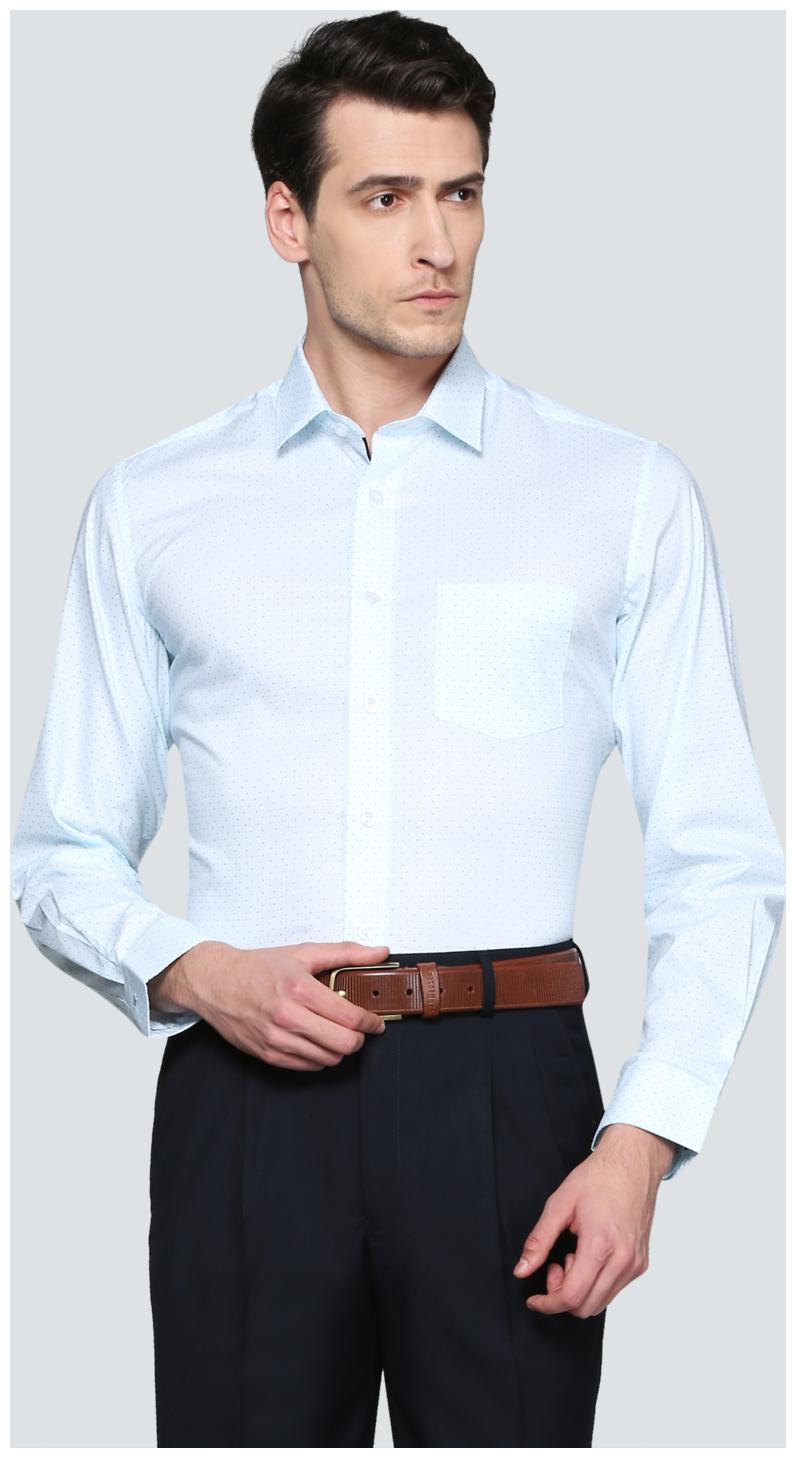 

Louis Philippe Men Slim fit Formal Shirt - Blue