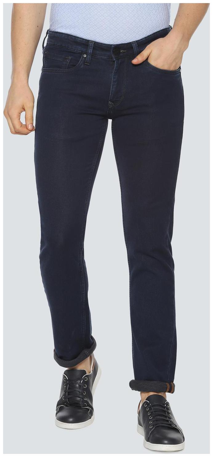 

Louis Philippe Men Navy Blue Slim Fit Jeans