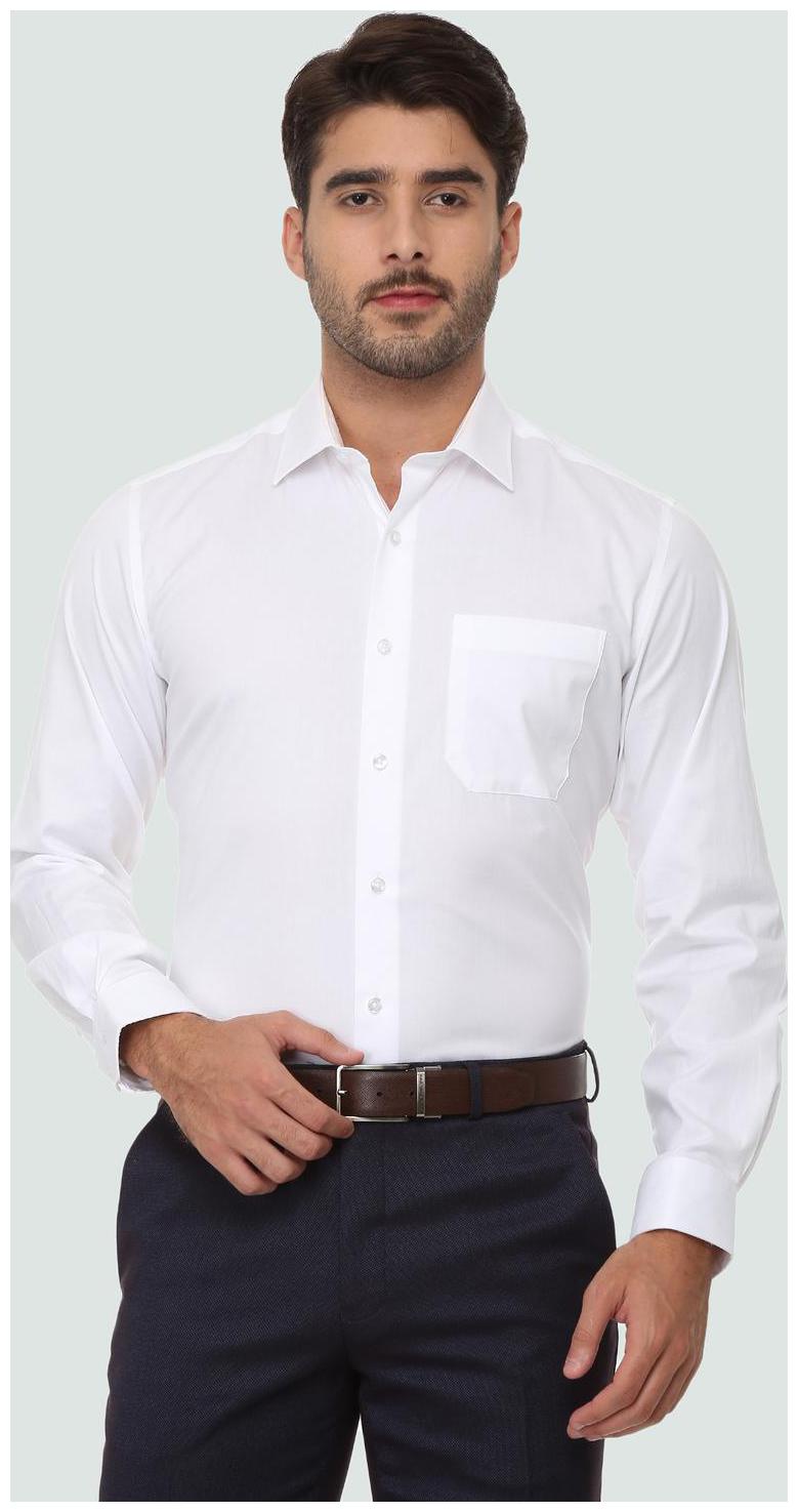 

Louis Philippe Men Slim fit Formal Shirt - White