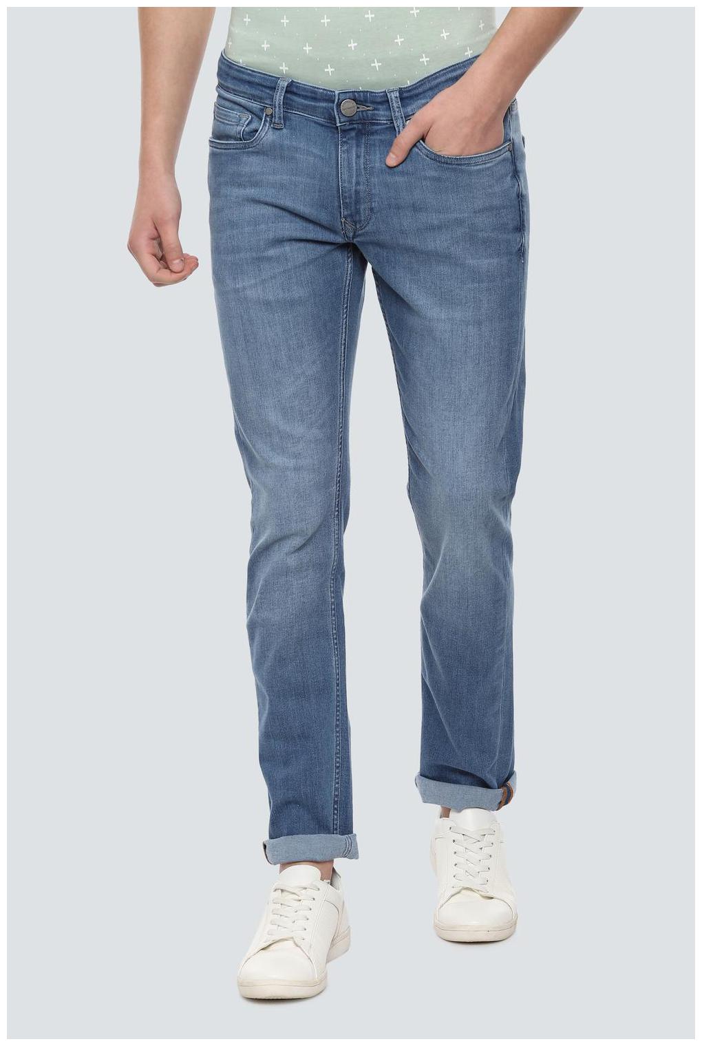

Louis Philippe Men Blue Slim Fit Jeans