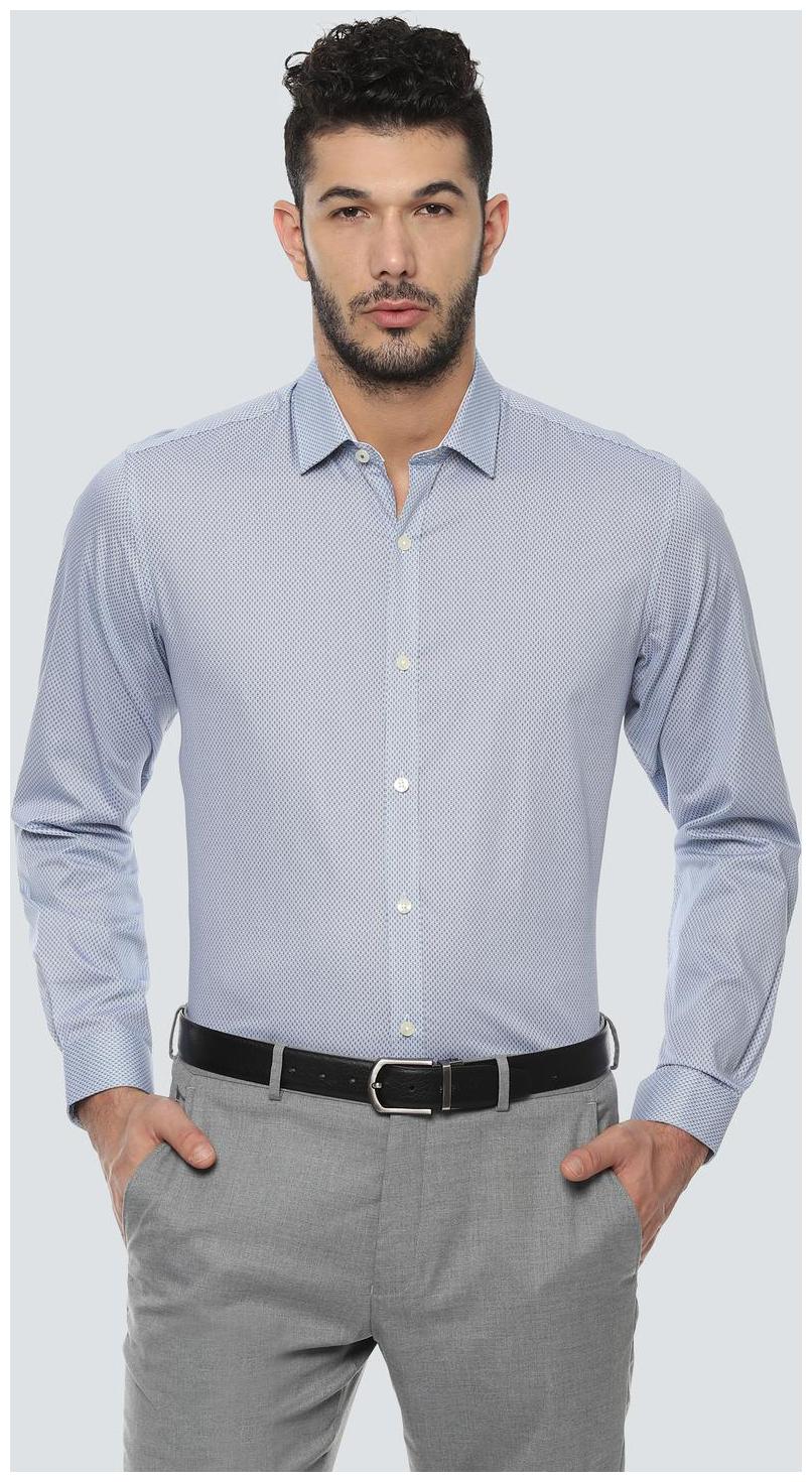 

Louis Philippe Men Slim fit Formal Shirt - Blue