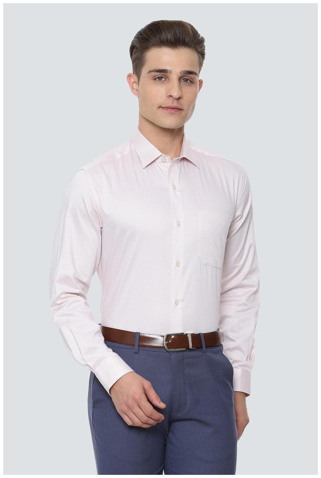 

Louis Philippe Men Slim fit Formal Shirt - Orange
