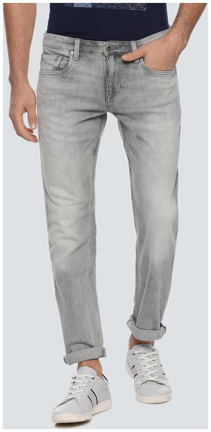 

Louis Philippe Men Grey Slim Fit Jeans