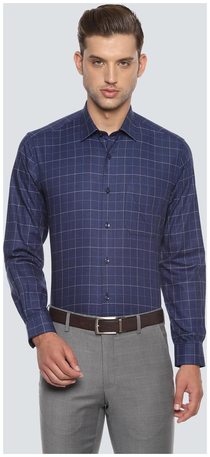 

Louis Philippe Men Slim fit Formal Shirt - Blue