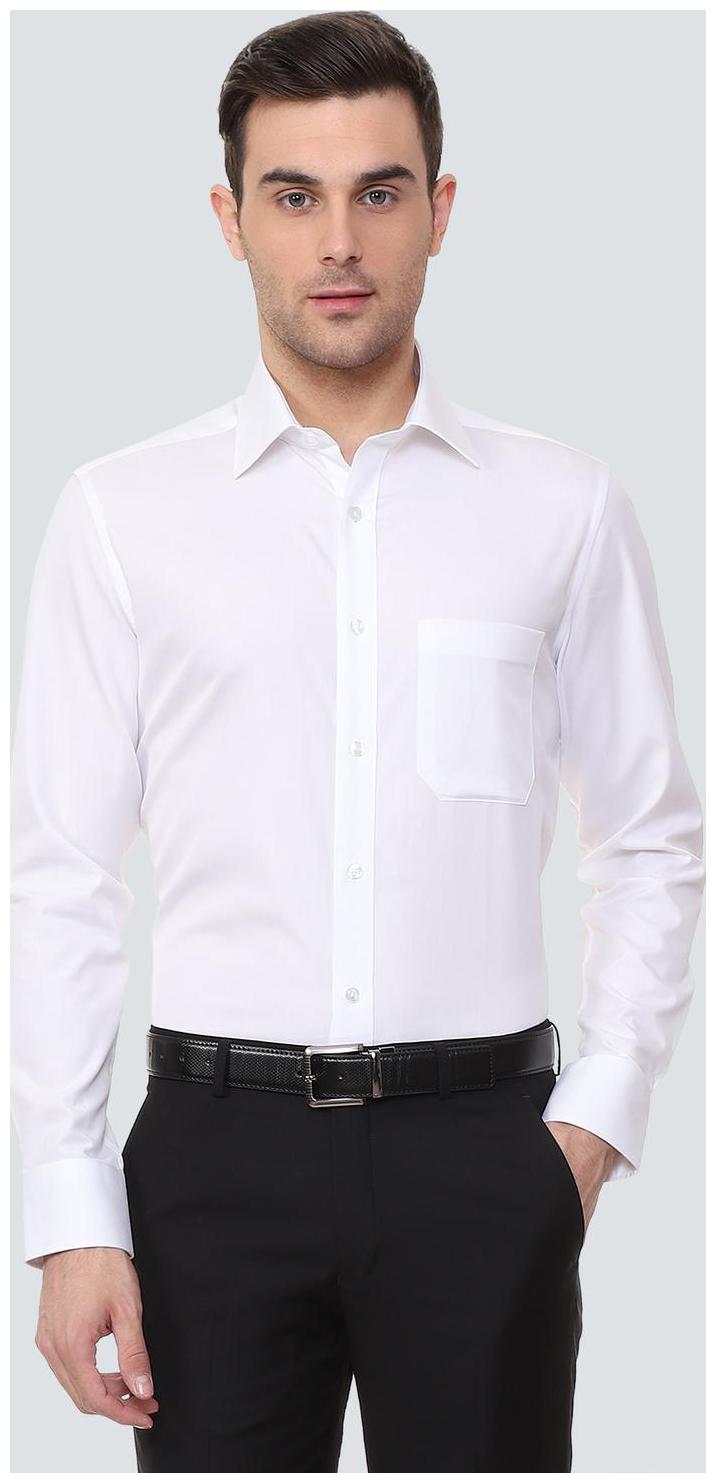 

Louis Philippe Men Regular fit Formal Shirt - White