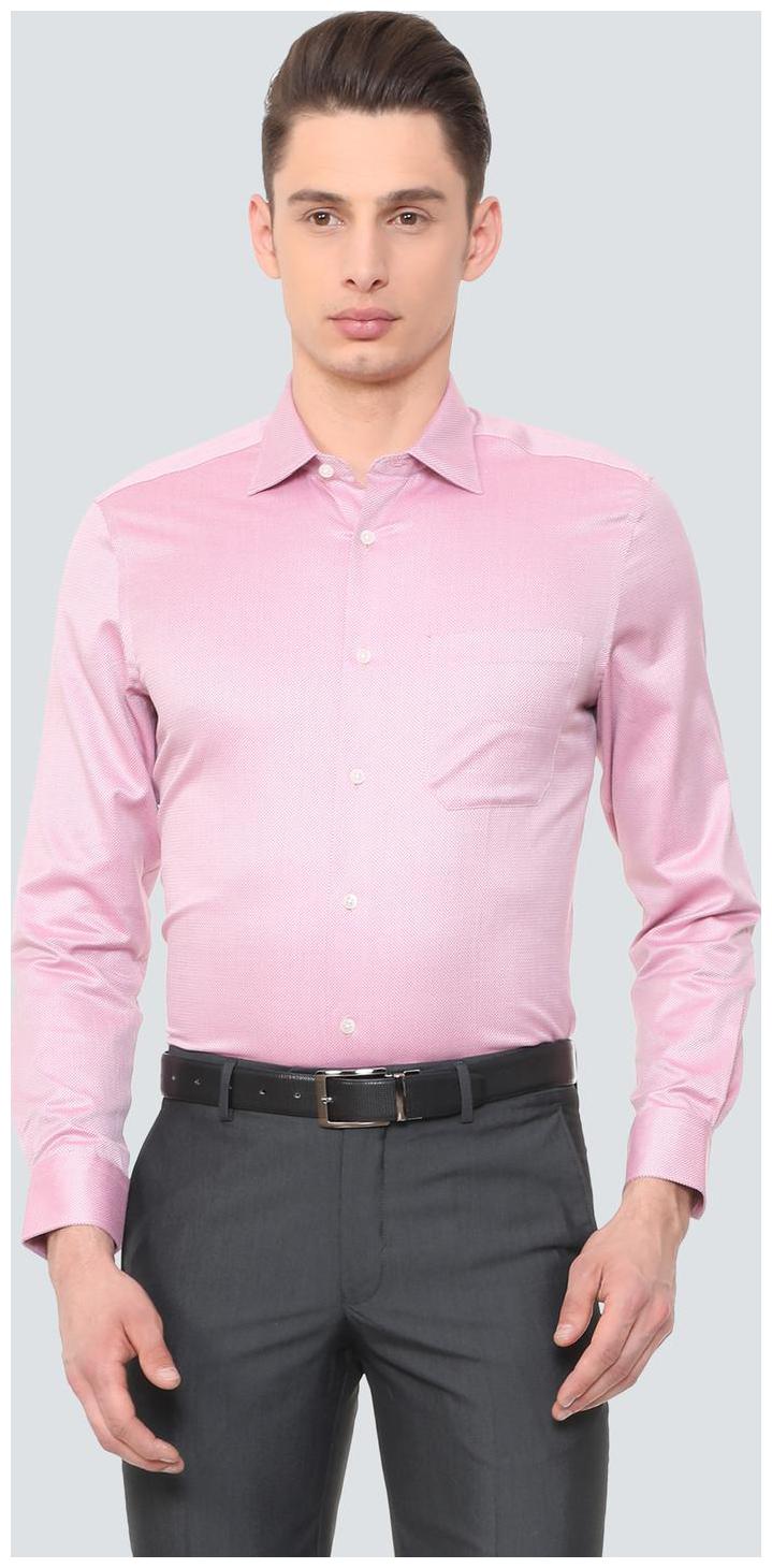 

Louis Philippe Men Slim fit Formal Shirt - Pink