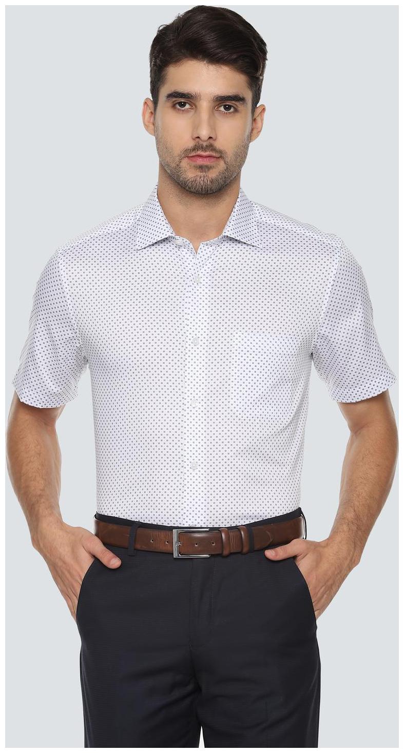 

Louis Philippe Men Regular fit Formal Shirt - White