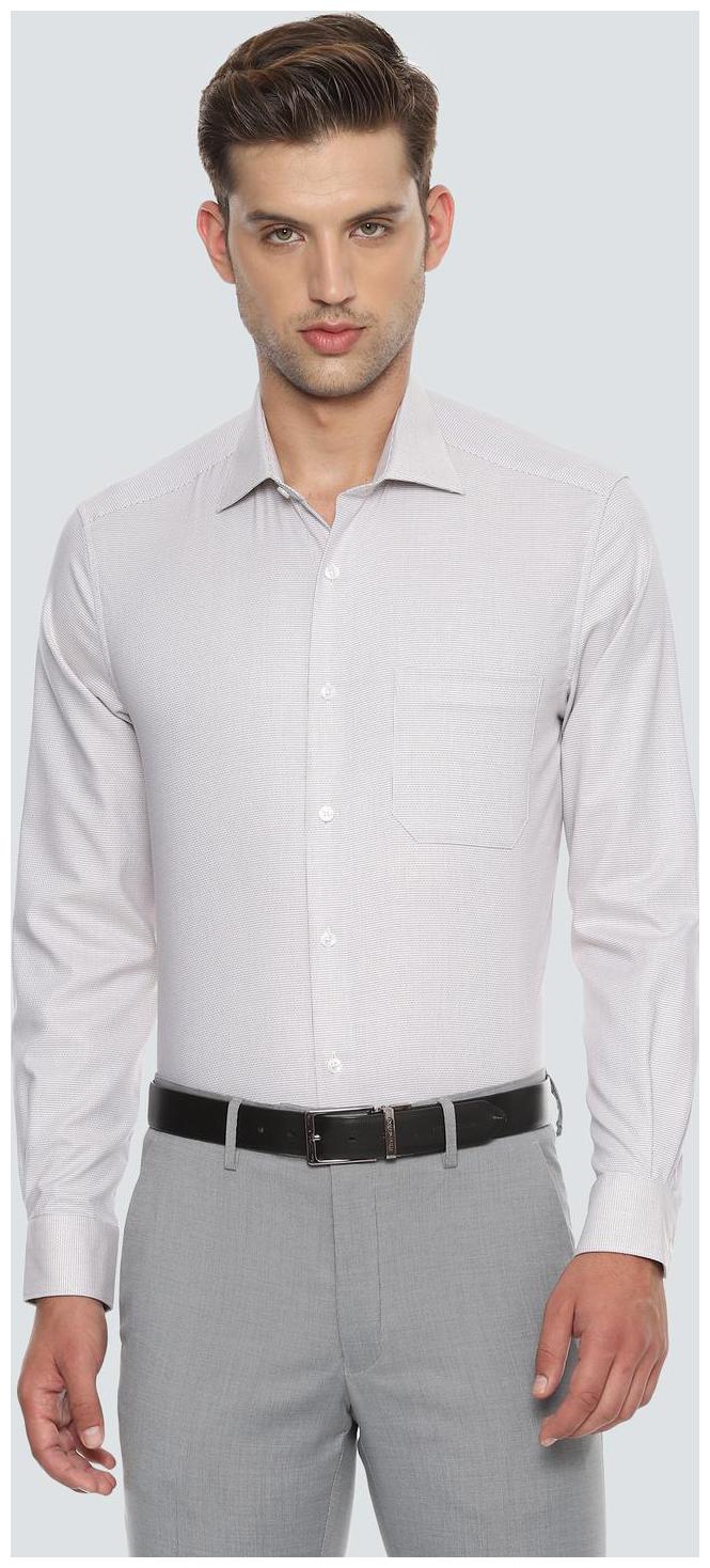 

Louis Philippe Men Regular fit Formal Shirt - White