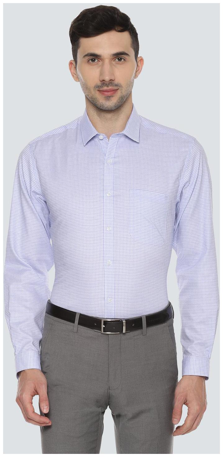 

Louis Philippe Men Slim fit Formal Shirt - Purple