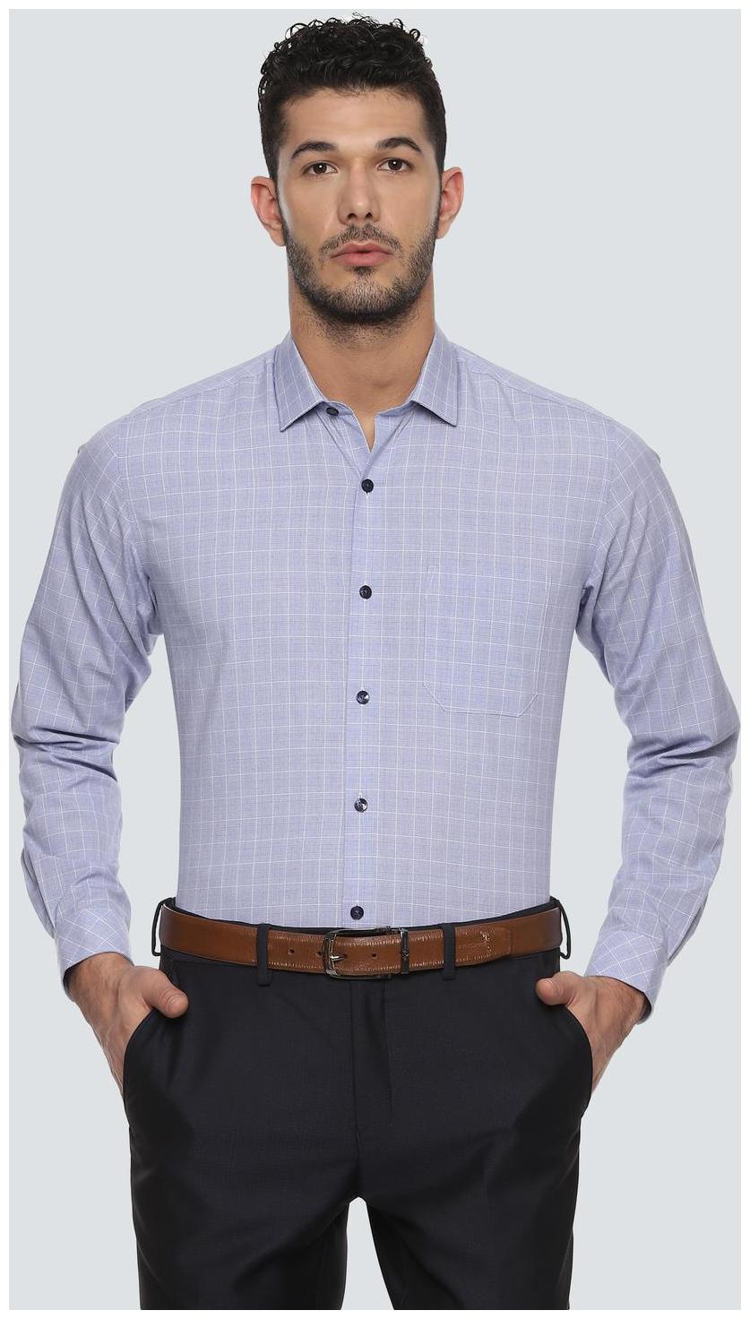 

Louis Philippe Men Slim fit Formal Shirt - Blue