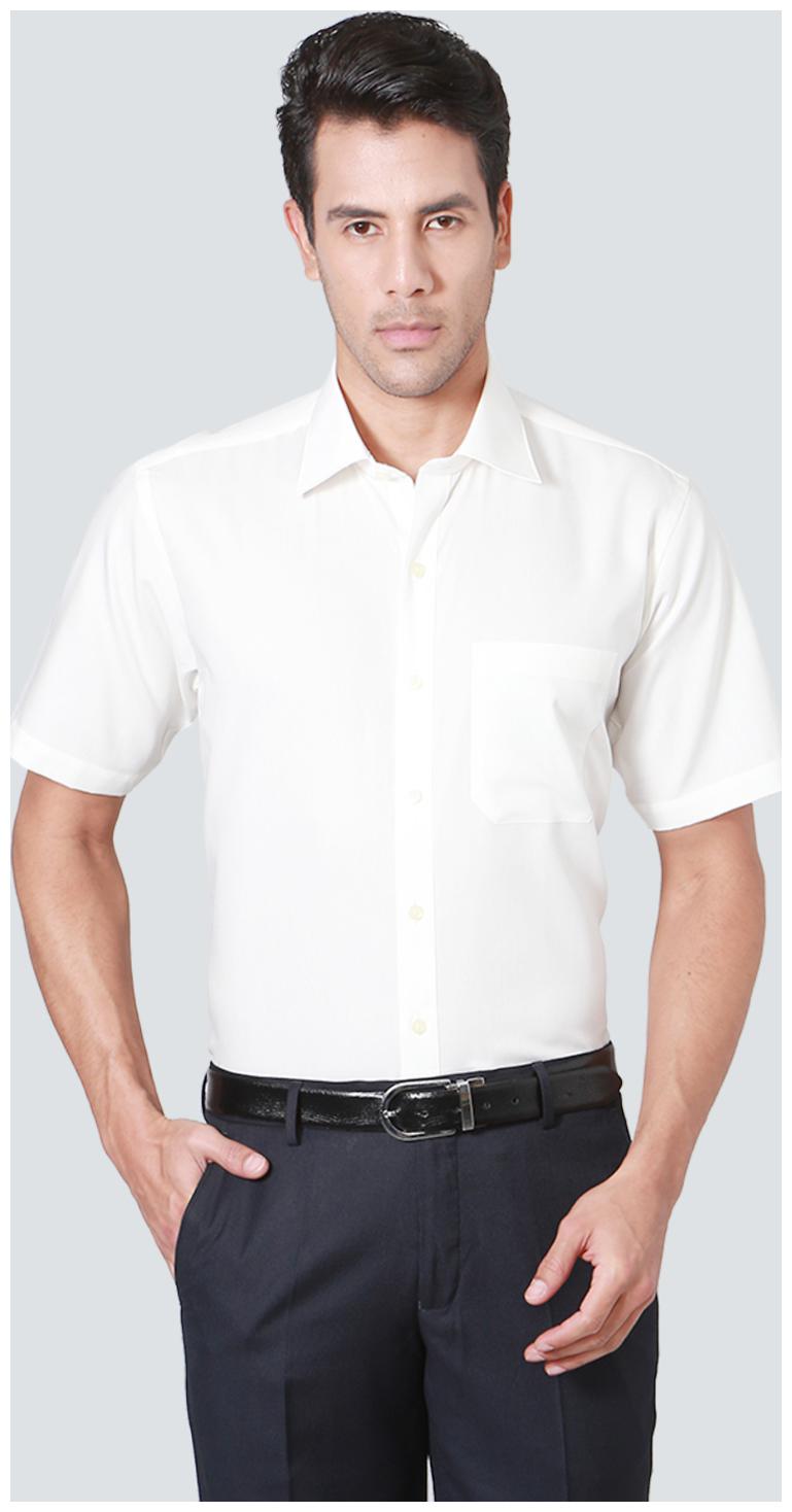 

Louis Philippe Men Slim fit Formal Shirt - White