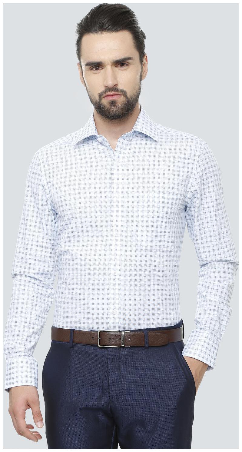 

Louis Philippe Men Regular fit Formal Shirt - White