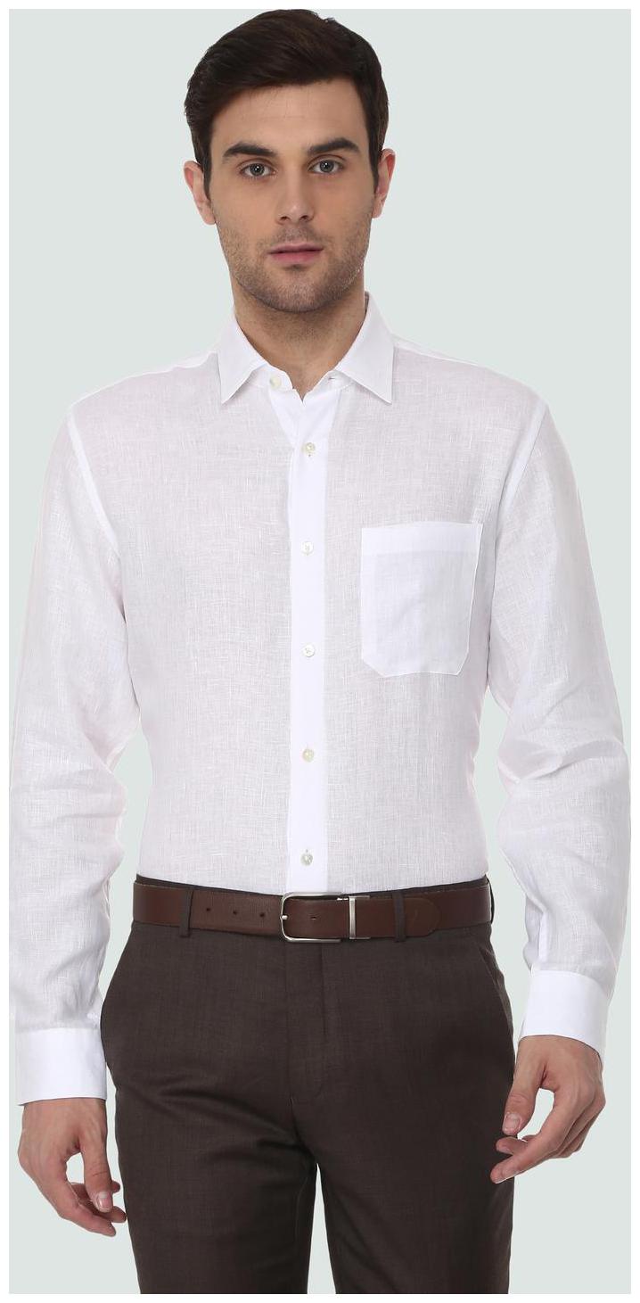 

Louis Philippe Men Slim fit Formal Shirt - White