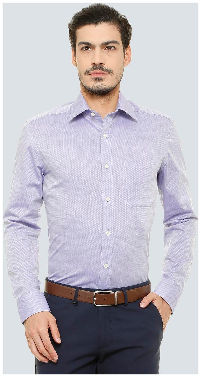 

Louis Philippe Men Regular fit Formal Shirt - Blue