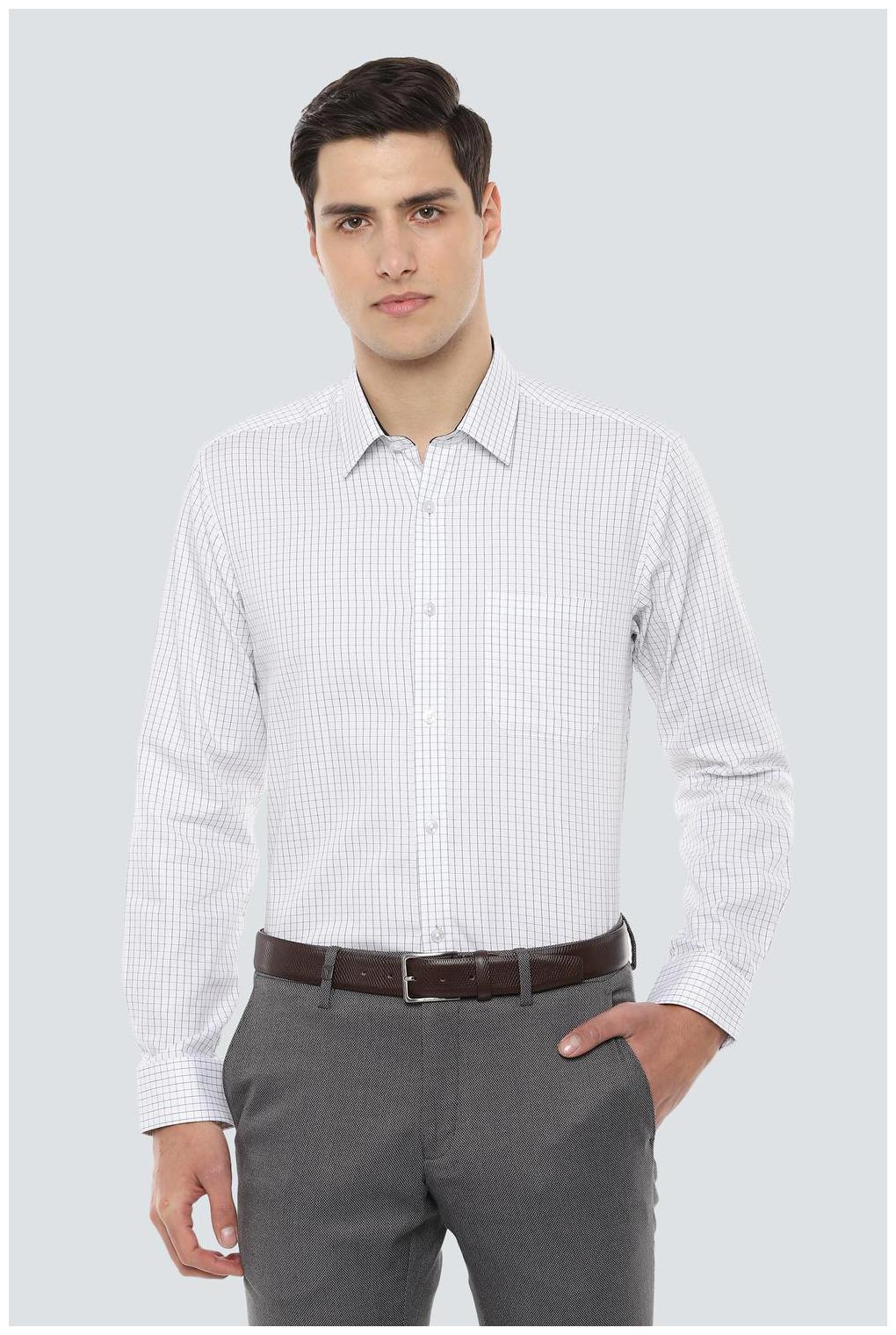 

Louis Philippe Men Slim fit Formal Shirt - White