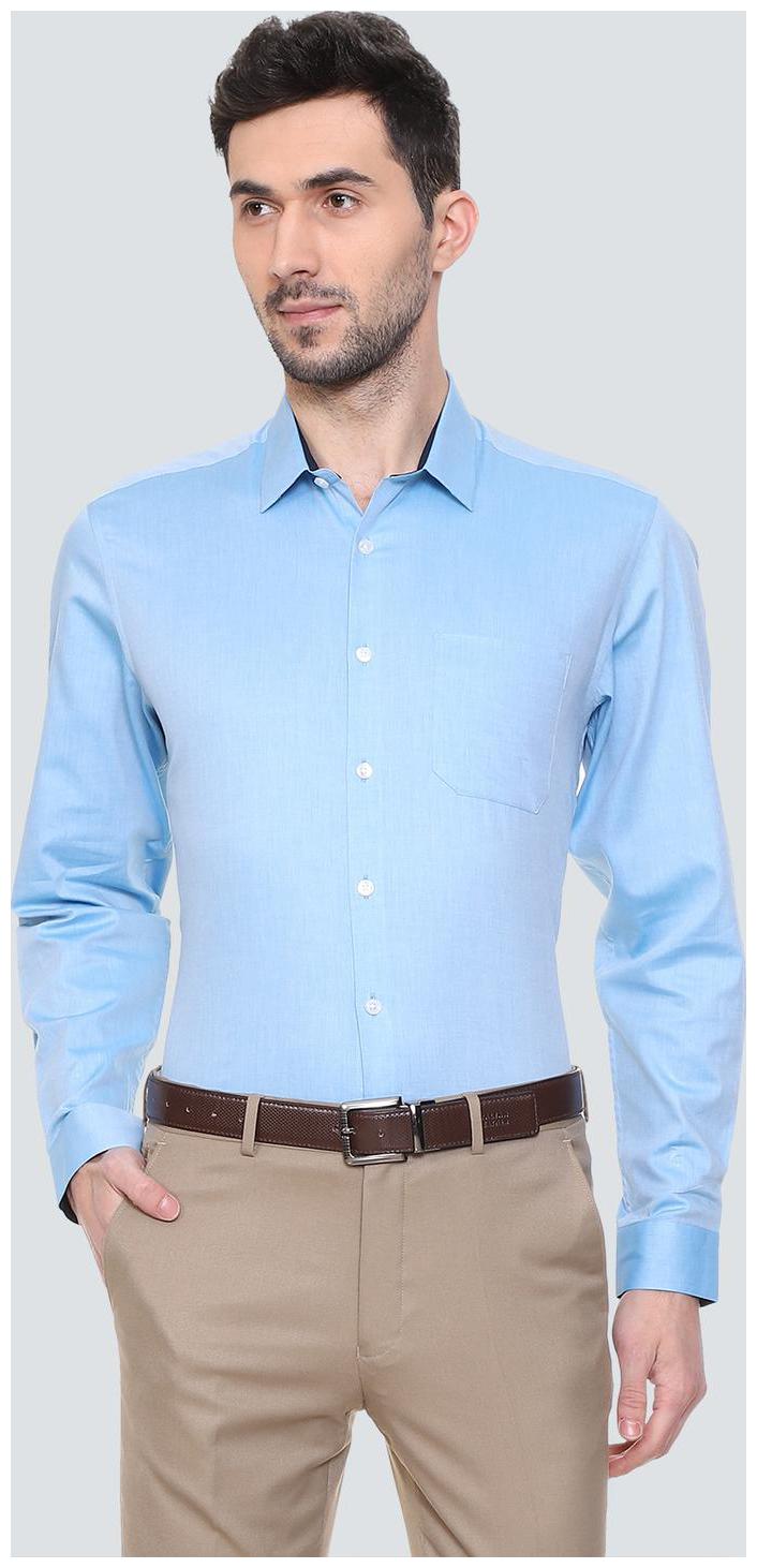 

Louis Philippe Men Slim fit Formal Shirt - Blue