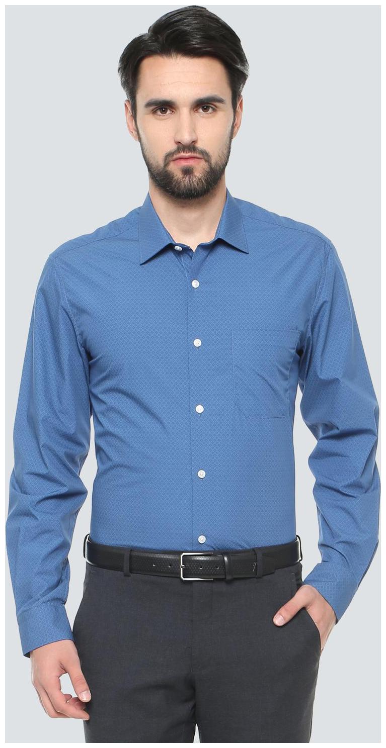 

Louis Philippe Men Slim fit Formal Shirt - Blue