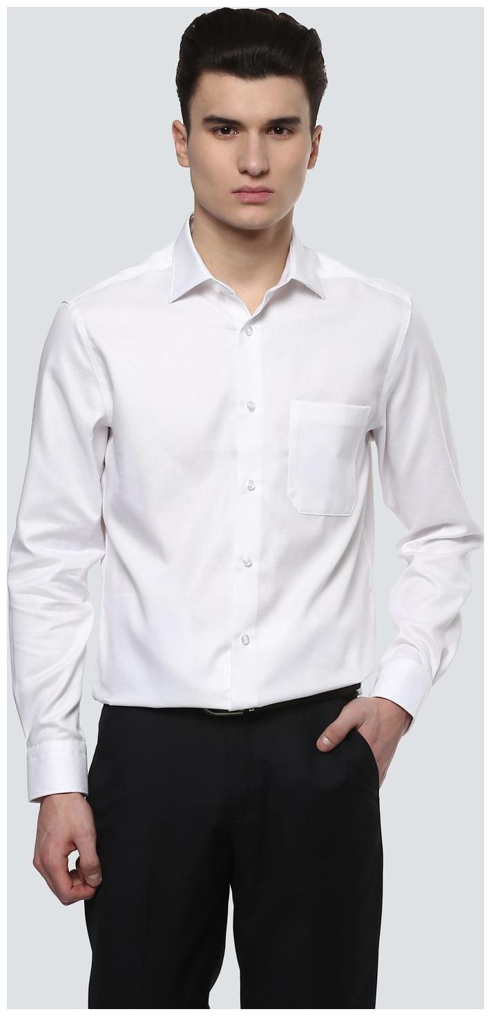 

Louis Philippe Men Slim fit Formal Shirt - White