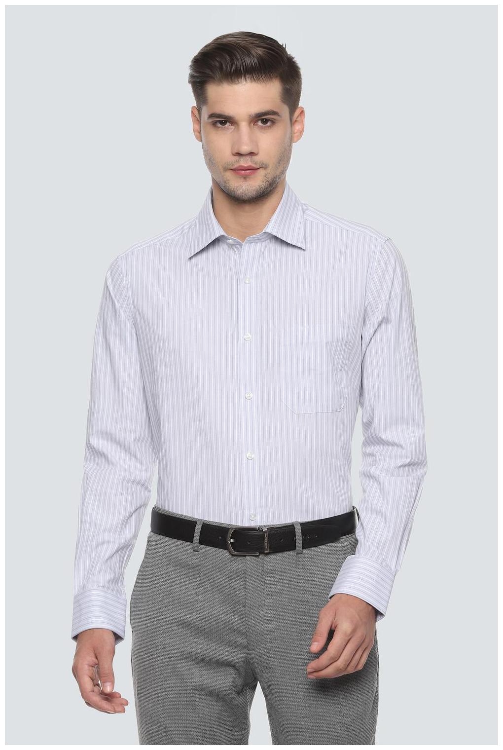 

Louis Philippe Men Regular fit Formal Shirt - White