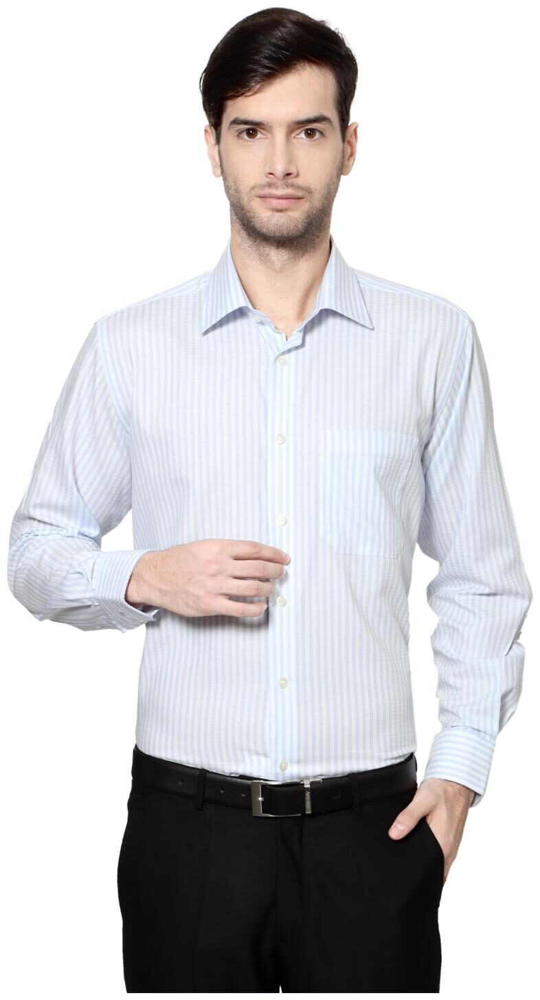 

Louis Philippe Men Regular fit Formal Shirt - White