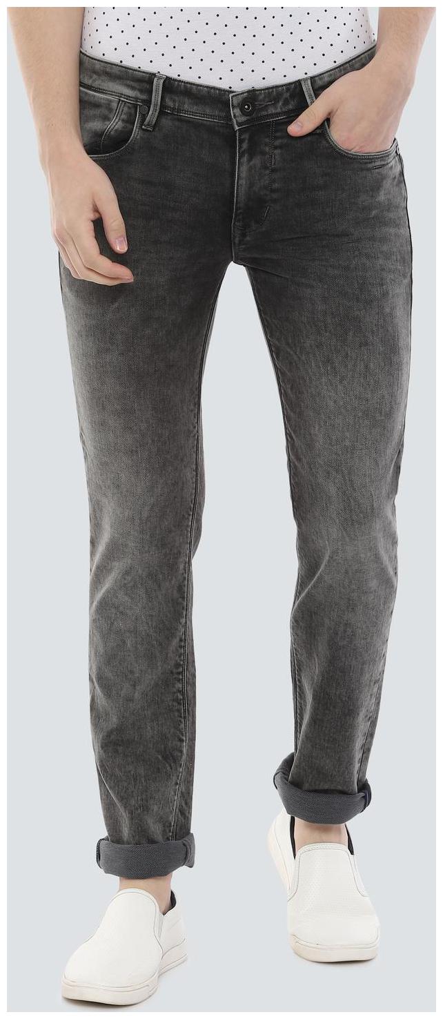 

Louis Philippe Men Grey Slim Fit Jeans