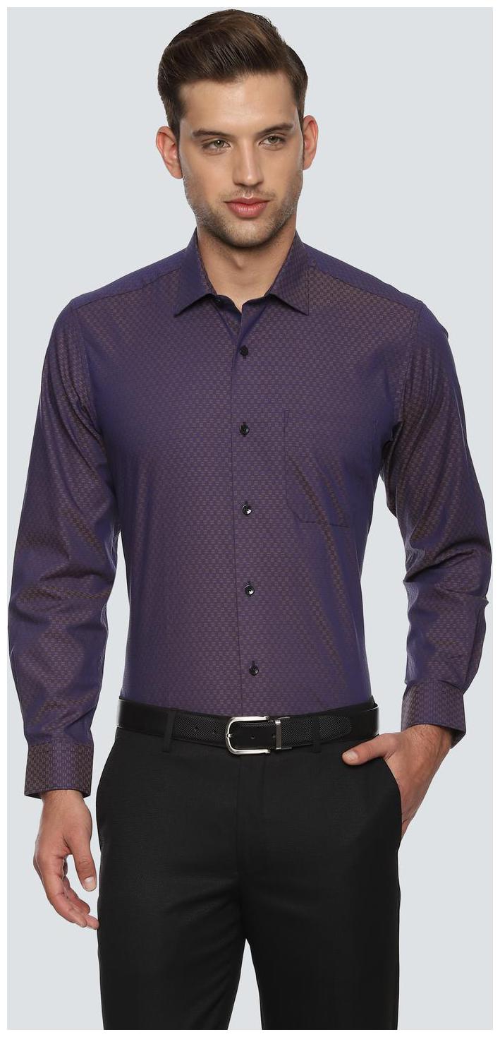 

Louis Philippe Men Slim fit Formal Shirt - Blue