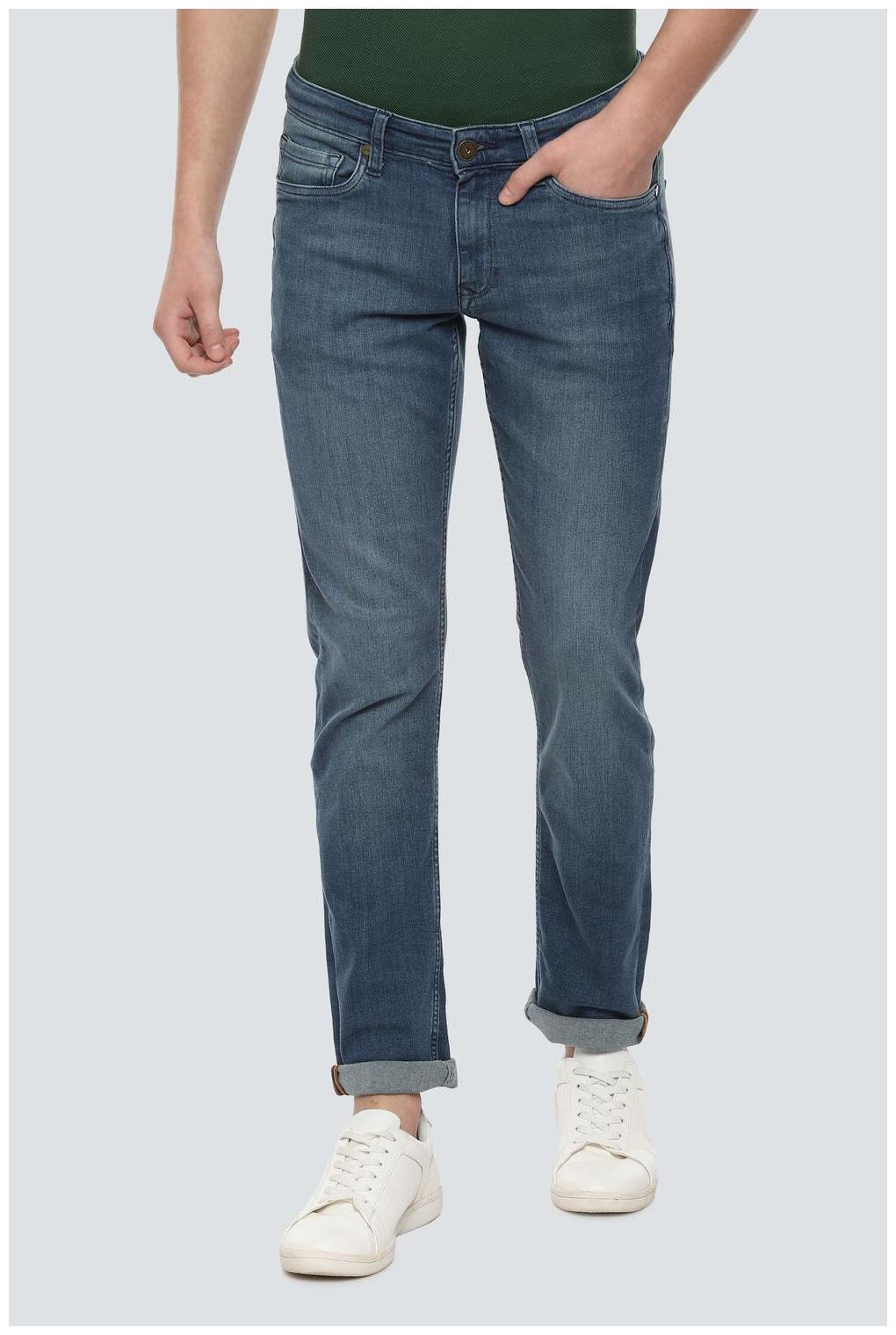 

Louis Philippe Men Blue Slim Fit Jeans
