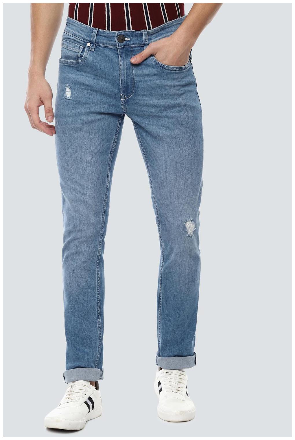

Louis Philippe Men Blue Slim Fit Jeans