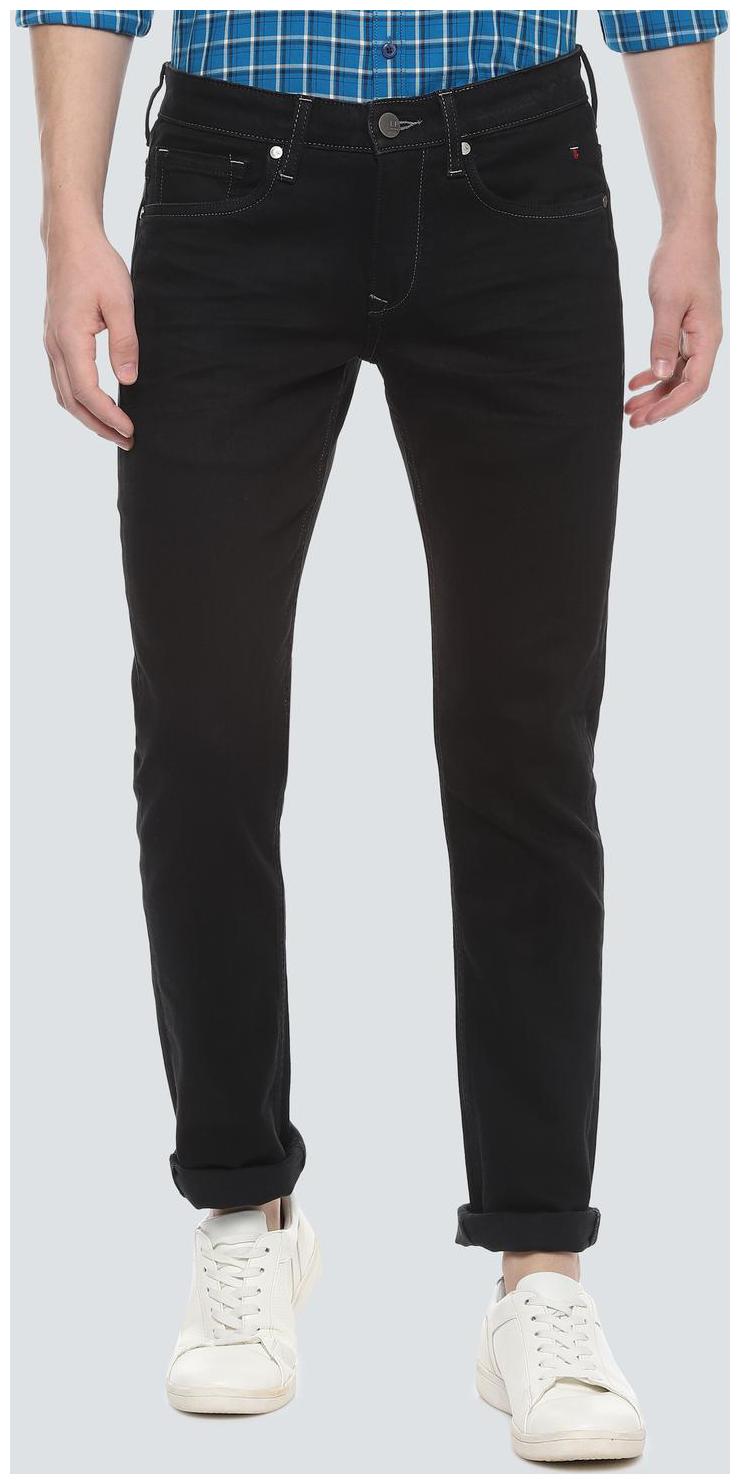 

Louis Philippe Men Black Slim Fit Jeans