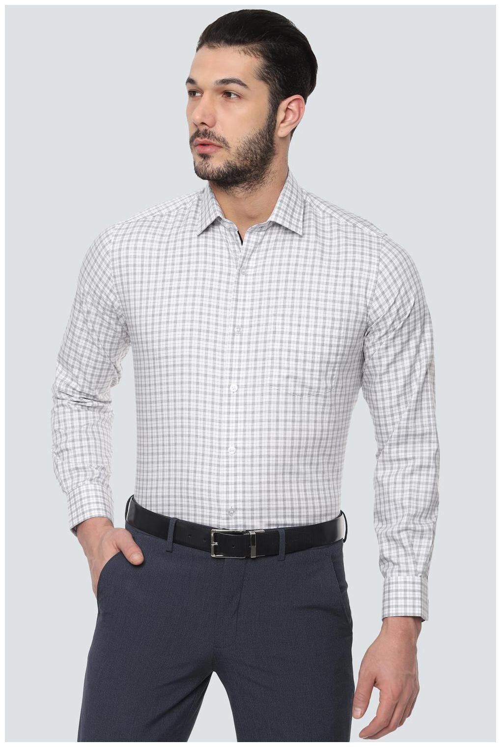 

Louis Philippe Men Slim fit Formal Shirt - White