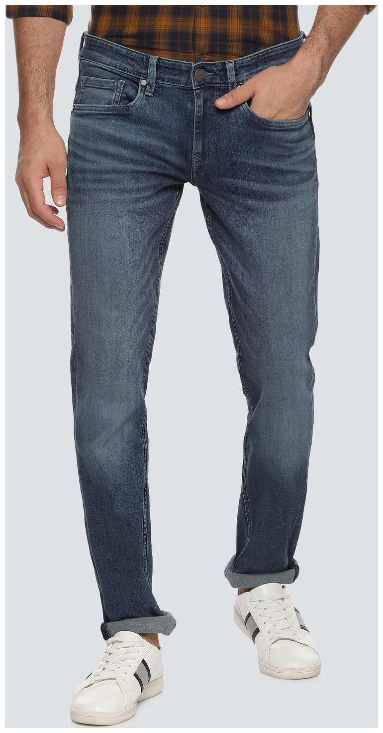 

Louis Philippe Men Blue Slim Fit Jeans