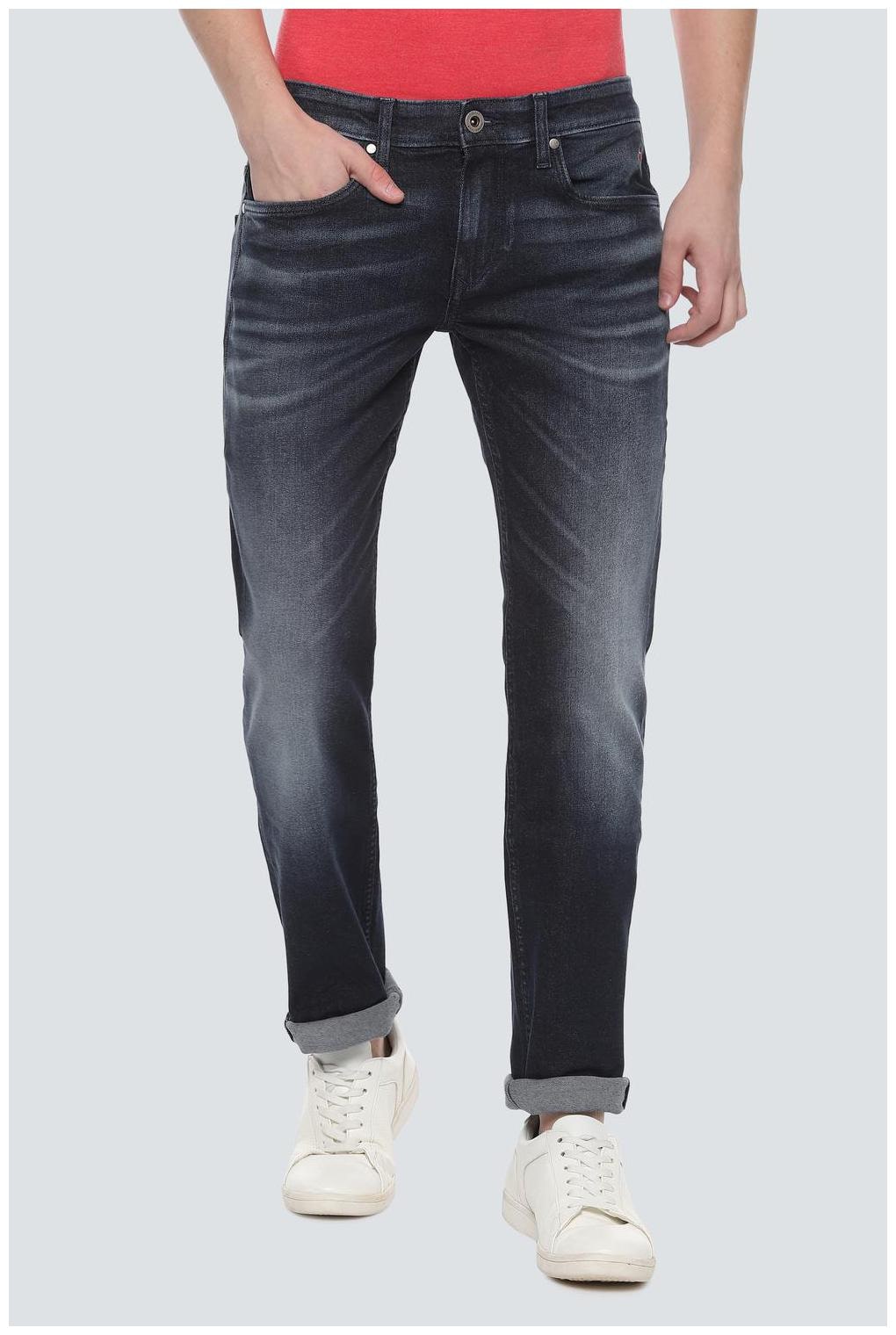 

Louis Philippe Men Black Slim Fit Jeans