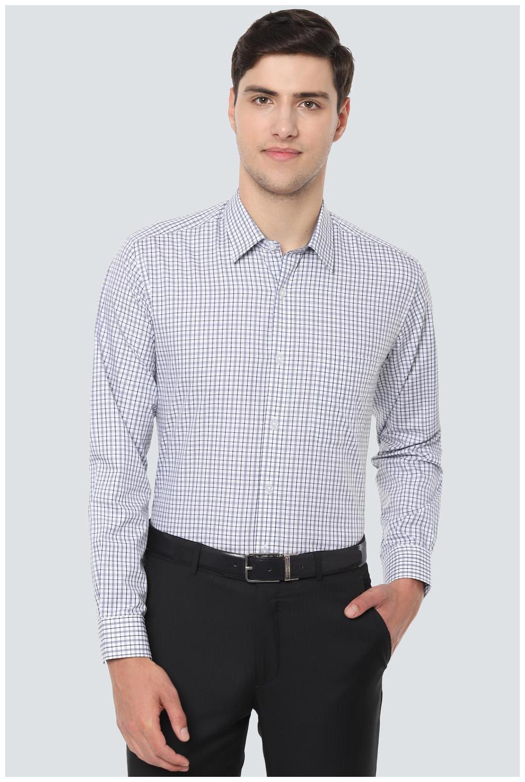 

Louis Philippe Men Slim fit Formal Shirt - Blue