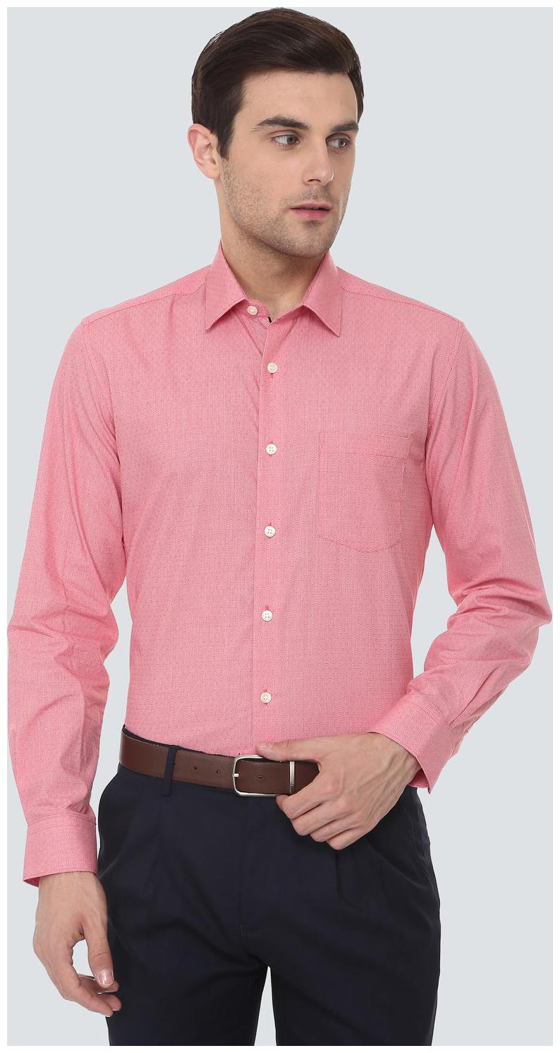 

Louis Philippe Men Slim fit Formal Shirt - Pink