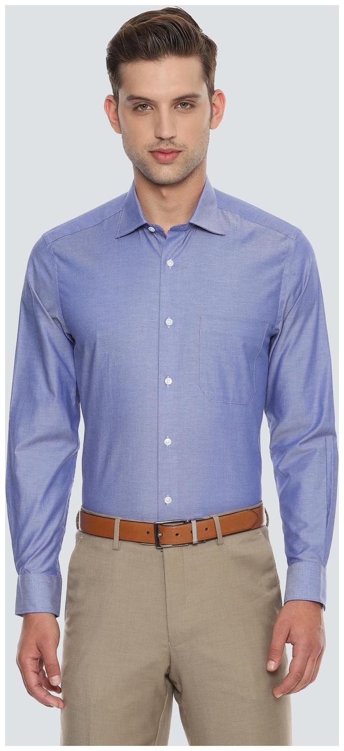 

Louis Philippe Men Regular fit Formal Shirt - Purple
