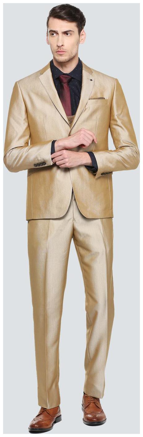 

Louis Philippe Brown Three Piece Suit