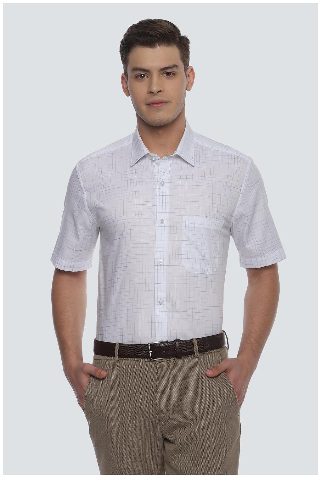 

Louis Philippe Men Slim fit Formal Shirt - Blue