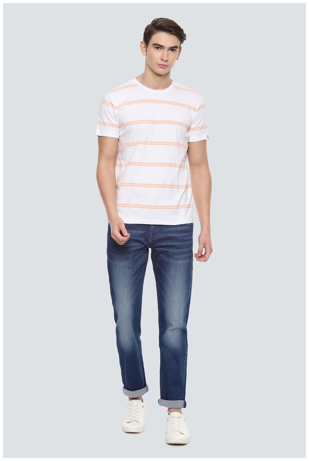 

Louis Philippe Men Blue Slim Fit Jeans