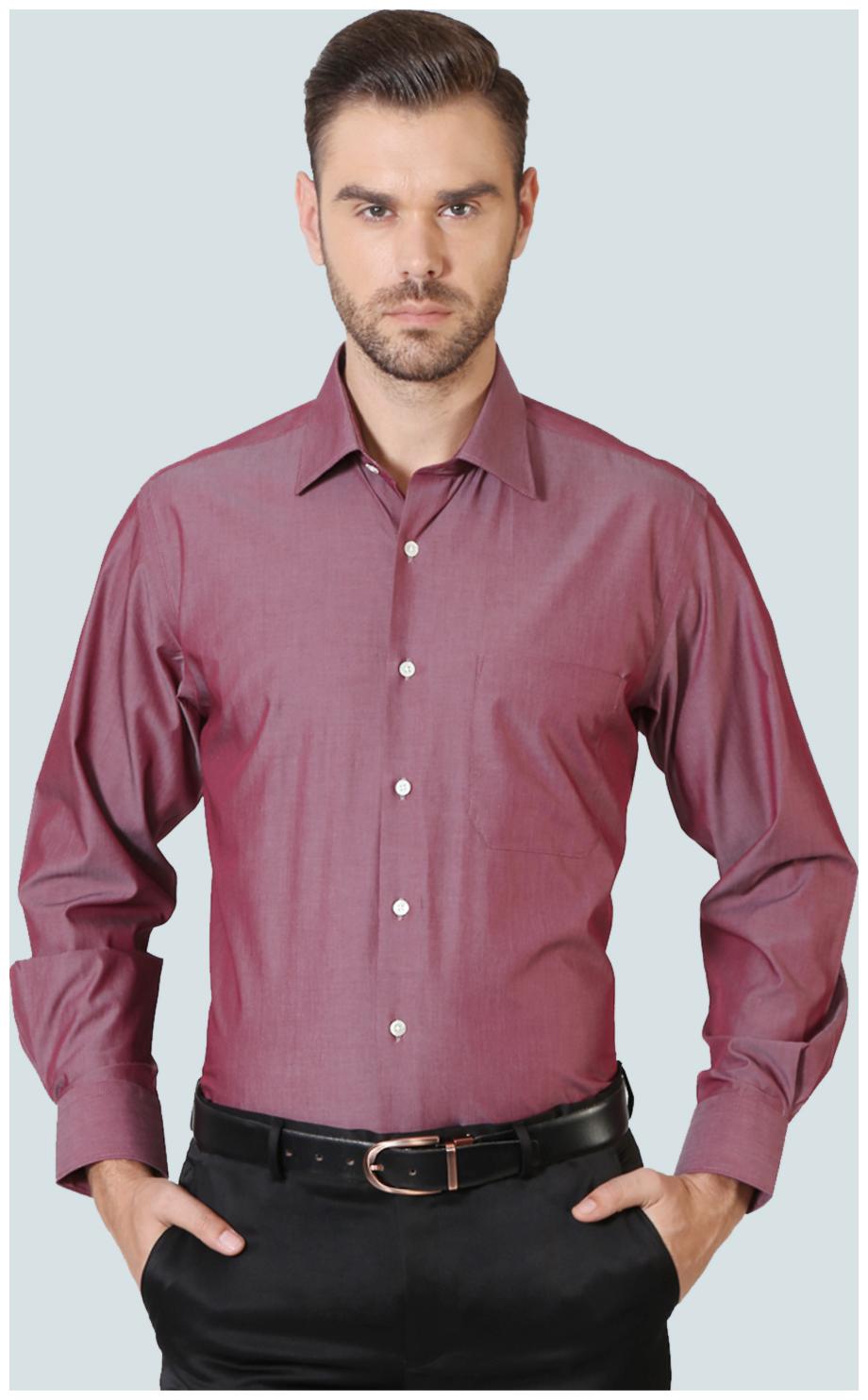 

Louis Philippe Men Slim fit Formal Shirt - Maroon